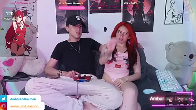 Ambar and daimon  online show from 30, 10, 2025