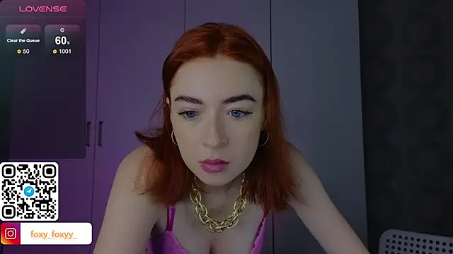 Cuteroxyfoxy online show from 16, 1, 2026