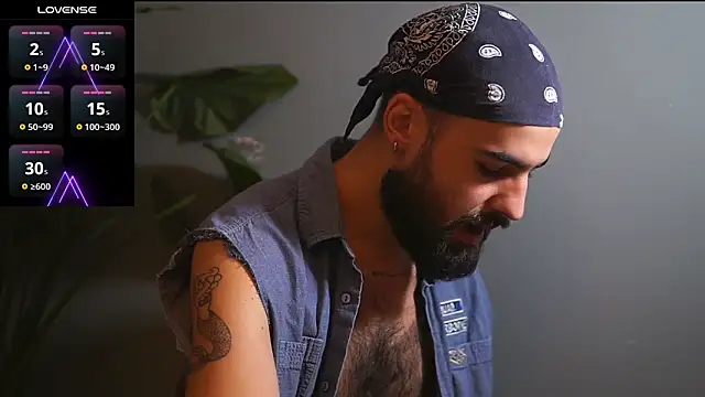 HairyRobxxx online show from 8, 10, 2025