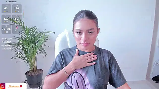 NiiaEvanss online show from 27, 2, 2025