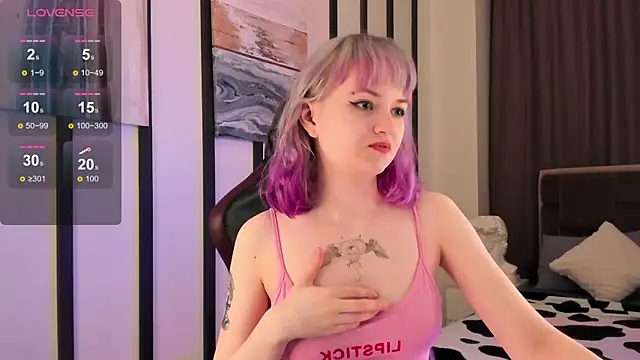 blue nymph1 online show from 21, 3, 2025