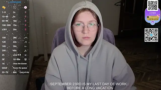 LesyaOxi online show from 16, 9, 2025