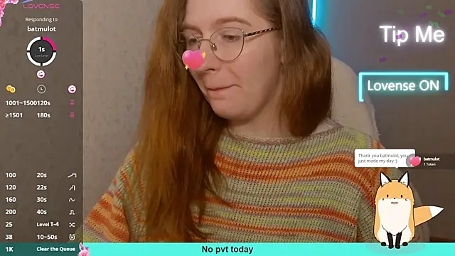 LesyaOxi online show from 16, 1, 2025