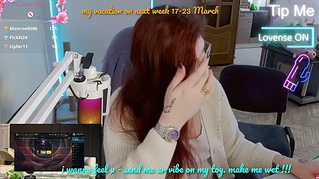 LesyaOxi online show from 16, 3, 2025