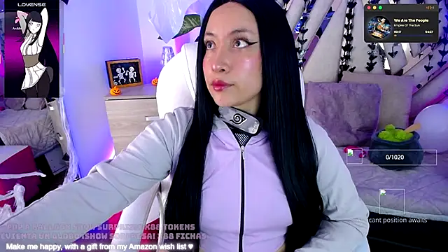 Snapshot of NyxAndria_1 chatting on 31, 10, 2025 NyxAndria 1 online show from 31, 10, 2025