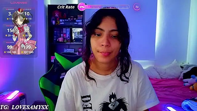 Lovelyamyy online show from 2, 7, 2026