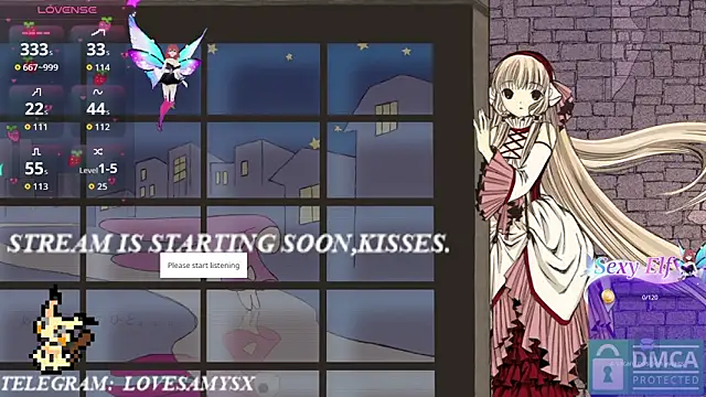 Lovelyamyy online show from 7, 4, 2026