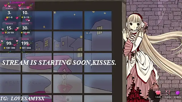 Lovelyamyy online show from 1, 6, 2026