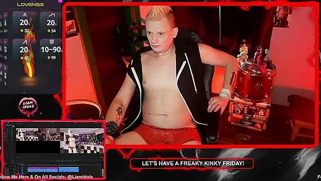 LiamIdols online show from 20, 1, 2025