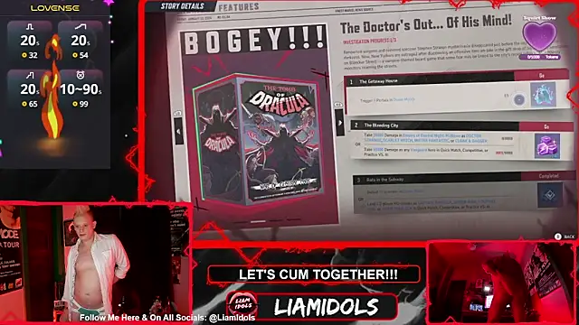 LiamIdols online show from 16, 1, 2025