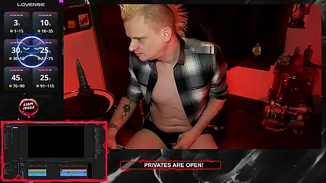 LiamIdols online show from 23, 1, 2025