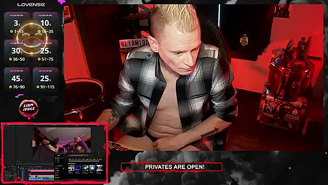 LiamIdols online show from 23, 1, 2025