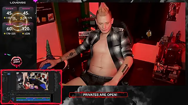 LiamIdols online show from 23, 1, 2025