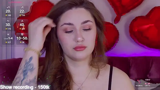 KiraBarlows online show from 9, 2, 2026