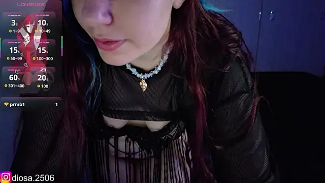 diosa a  online show from 17, 7, 2026