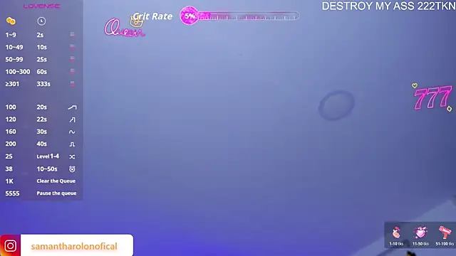 Samantha Rolon online show from 15, 4, 2026