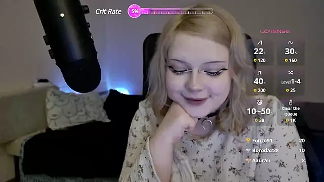 Electro doll online show from 13, 3, 2025