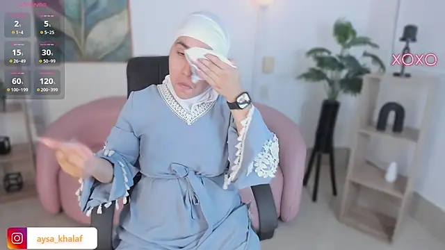 Ayha khalaf online show from 15, 10, 2025