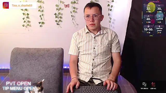 Tina 4 Charlie online show from 18, 5, 2026