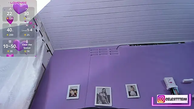 celesstte 00 online show from 6, 10, 2025