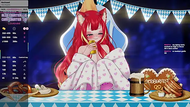 LewdKira VT online show from 2, 10, 2025