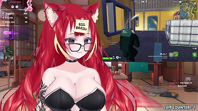 LewdKira VT online show from 17, 3, 2025