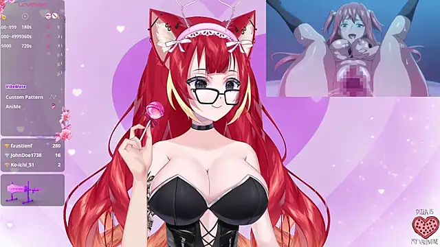 LewdKira VT online show from 14, 2, 2025