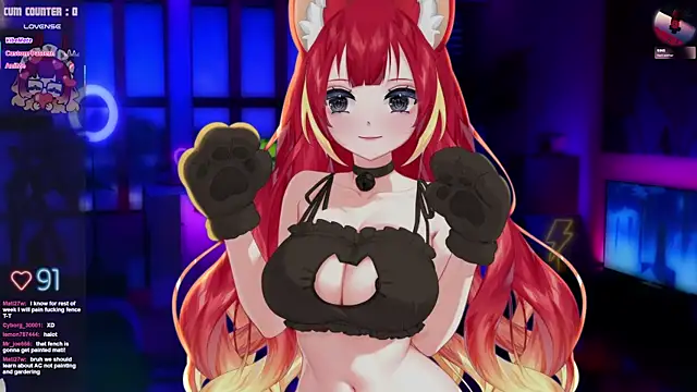 LewdKira VT online show from 27, 5, 2026