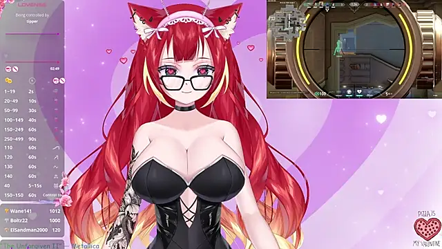 LewdKira VT online show from 13, 2, 2025