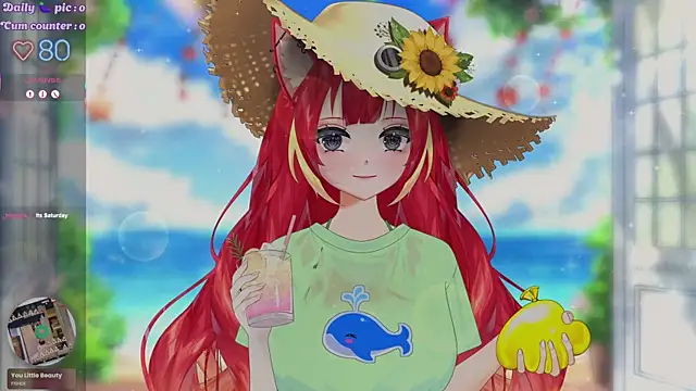 LewdKira VT online show from 20, 6, 2026