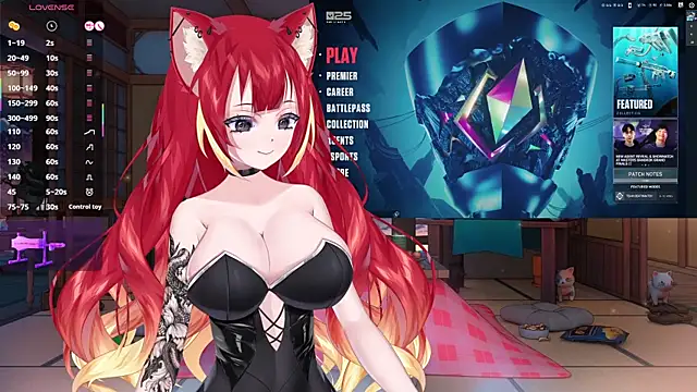 LewdKira VT online show from 27, 2, 2025