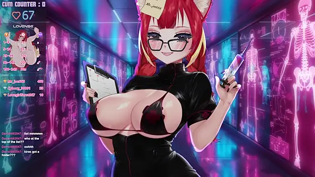 LewdKira VT online show from 16, 4, 2026