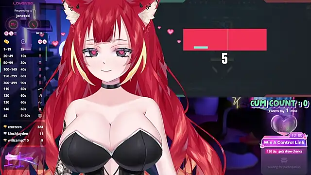 LewdKira VT online show from 2, 3, 2025