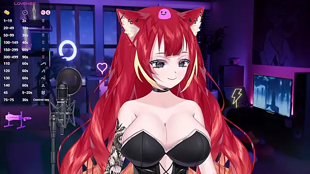 LewdKira VT online show from 25, 2, 2025