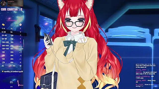 LewdKira VT online show from 7, 1, 2026