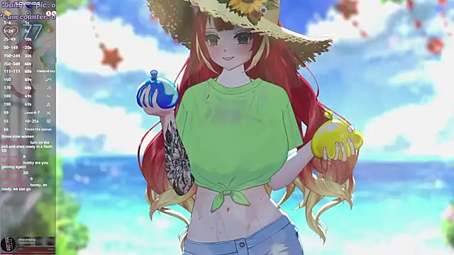 LewdKira VT online show from 10, 7, 2026