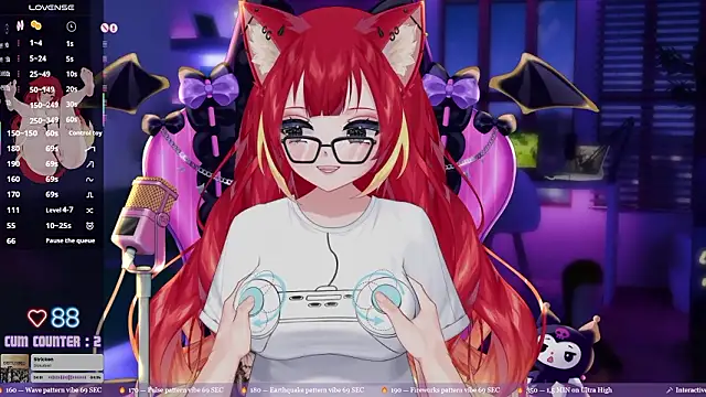 LewdKira VT online show from 28, 3, 2026