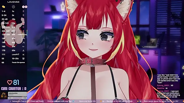 LewdKira VT online show from 29, 3, 2026