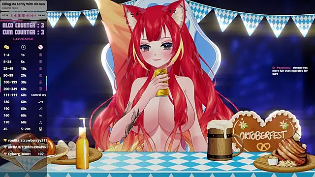 LewdKira VT online show from 3, 10, 2025