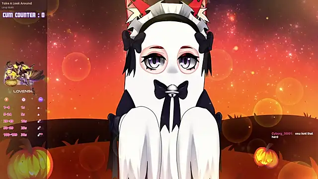 LewdKira VT online show from 19, 10, 2025