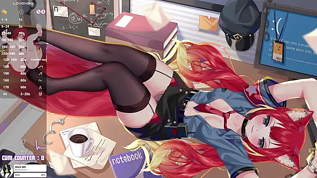 LewdKira VT online show from 23, 2, 2026