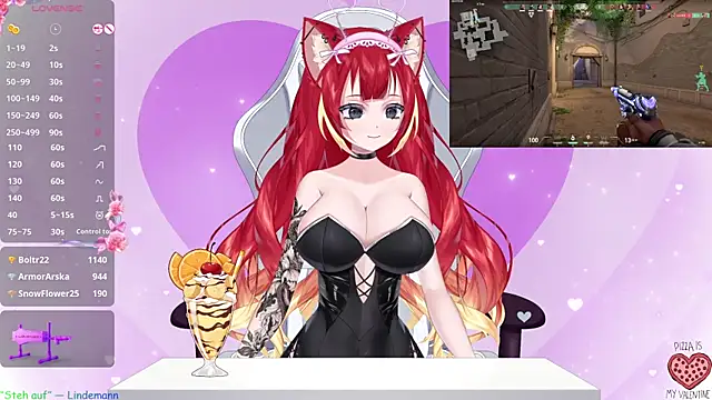 LewdKira VT online show from 12, 2, 2025