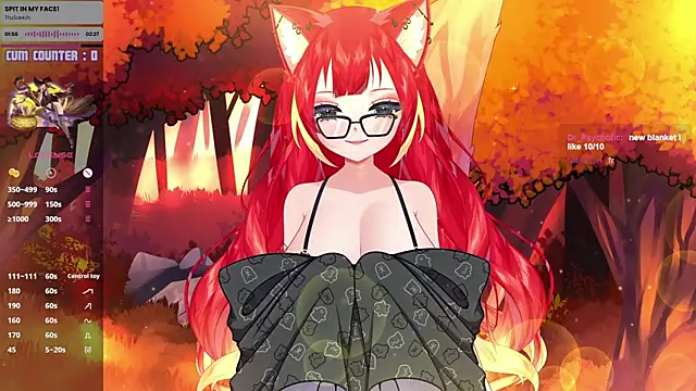 LewdKira VT online show from 7, 10, 2025