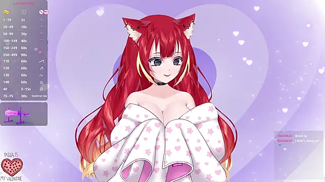 LewdKira VT online show from 11, 2, 2025