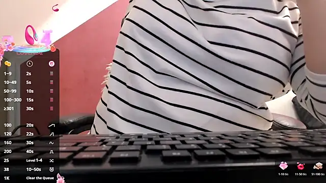 Wetandnaughtyxx online show from 3, 12, 2025