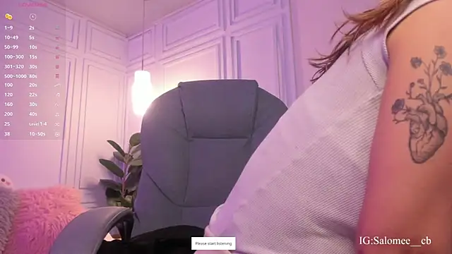 Salome  evans online show from 6, 11, 2025