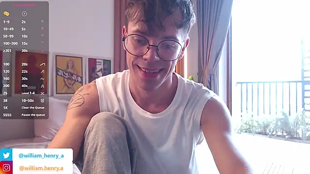 William Henry  online show from 4, 3, 2026