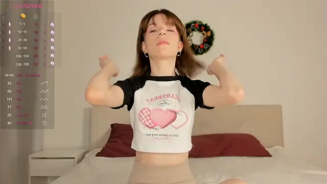 Snapshot of FeliceDendy chatting on 5, 3, 2025 FeliceDendy online show from 5, 3, 2025