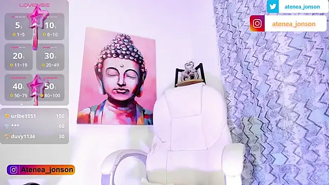 Snapshot of Atenea_jonson chatting on 26, 6, 2026 Atenea jonson online show from 26, 6, 2026