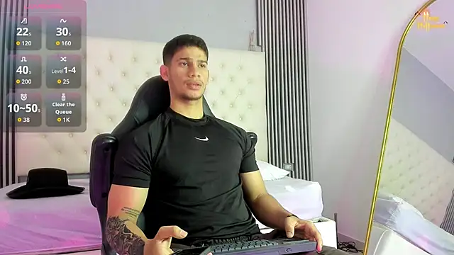 ANDRES STUD online show from 12, 4, 2026